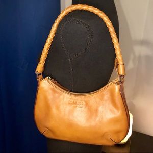 KATE SPADE Camel Brown Leather Shoulder Bag